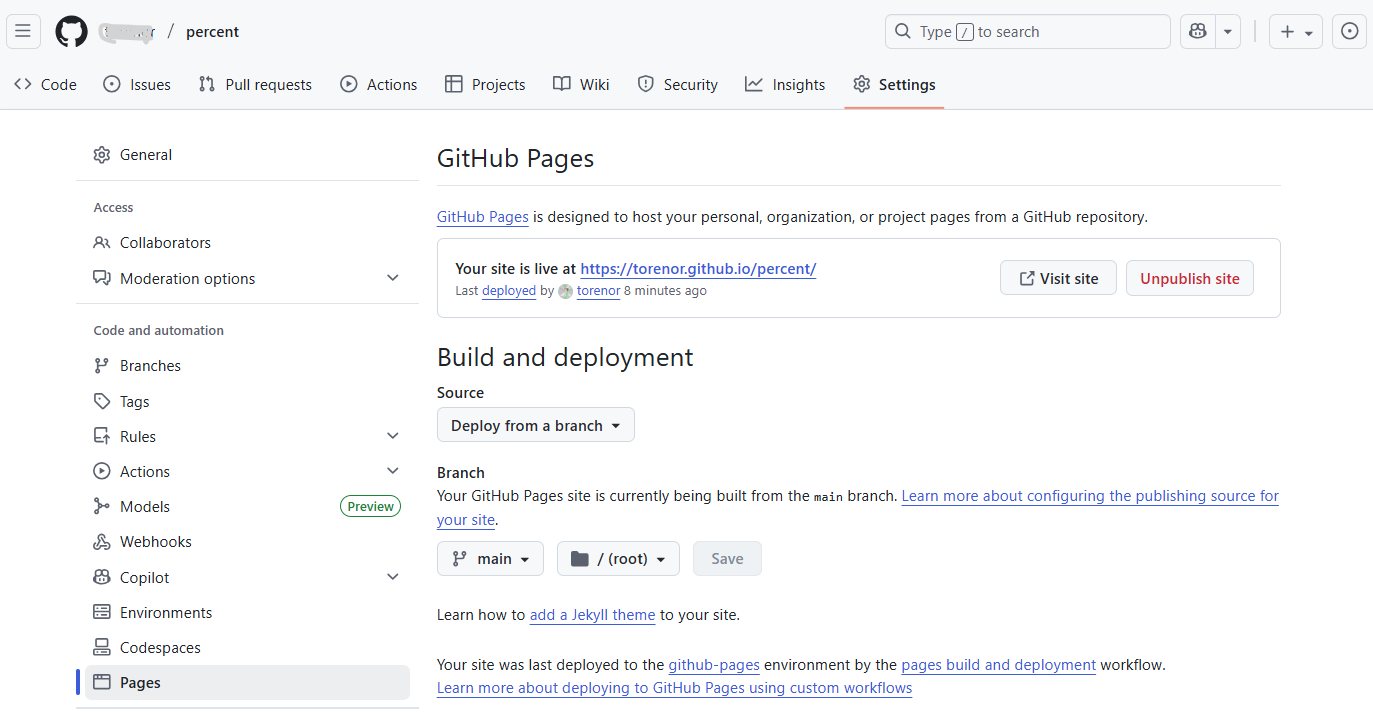 Publish a static html page on github – Node-RED LoRaWAN CouchDB and more